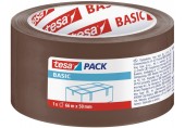 TESA Balicí páska BASIC, základní, hnědá, 66m x 50mm 58571-00000-00