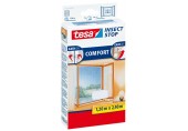 TESA Síť proti hmyzu COMFORT, na francouzské okno, bílá, 1,2m x 2,4m 55918-00020-00