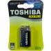 TOSHIBA Alkalická tužková baterie 6LF22G 1BP 9V 35040727