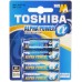 TOSHIBA Alkalická baterie LR6 4BP AA Alpha 35040095