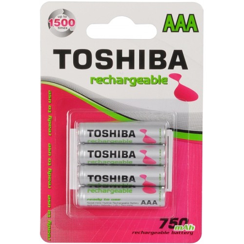 TOSHIBA Nabíjecí baterie 750 mAh TNH-03AE 4BP AAA 35040599 TOSHIBA Nabíjecí baterie 750 mAh TNH-03AE 4BP AAA 35040599