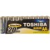TOSHIBA Alkalické tužkové baterie G LR6 20S MP-20 AA 35040114