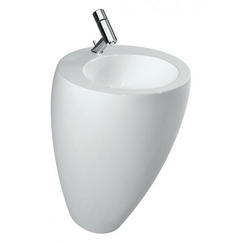 LAUFEN IL BAGNO ALESSI One umyvadlo 52x53 cm, s otvorem pro baterii, LCC 8.1197.1.400.104.1