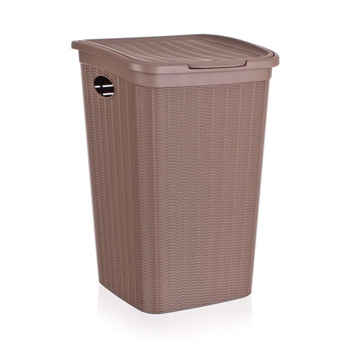 VETRO-PLUS RATTAN Koš na špinavé prádlo 37x38x54,5cm 50 l, světle hnědý 5530051 VETRO-PLUS RATTAN Koš na špinavé prádlo 37x38x54,5cm 50 l, světle hnědý 5530051