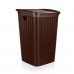 VETRO-PLUS RATTAN Koš na špinavé prádlo 37x38x54,5cm 50 l, tmavě hnědý 5530052