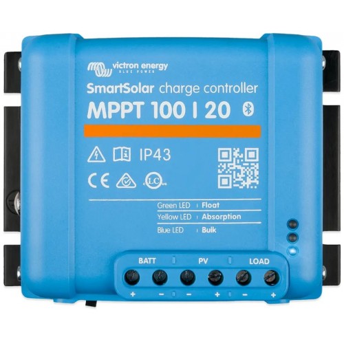 Victron Energy SmartSolar MPPT 100/20 Solární regulátor (12/24/48V-20A) SCC110020160R Victron Energy SmartSolar MPPT 100/20 Solární regulátor (12/24/48V-20A) SCC110020160R