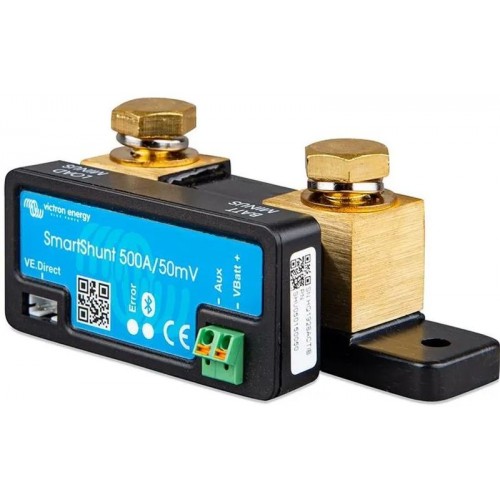 Victron Energy SmartShunt Sledovač stavu baterie IP21 500A SHU050150050 Victron Energy SmartShunt Sledovač stavu baterie IP21 500A SHU050150050