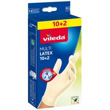 VILEDA Rukavice Multi Latex 10+2ks "M/L" 145965