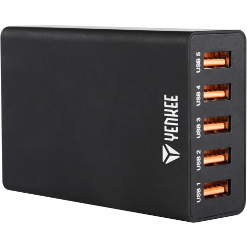 YENKEE YAC 3005BK USB nabíječka 5port 8A 30015711