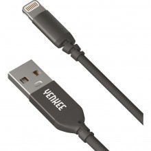 YENKEE YCU 612 BK USB / lightning 2m kabel černý 30016081