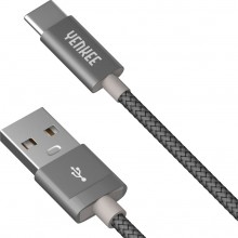 YENKEE YCU 302 GY kabel USB A 2.0 / C 2m 45013684