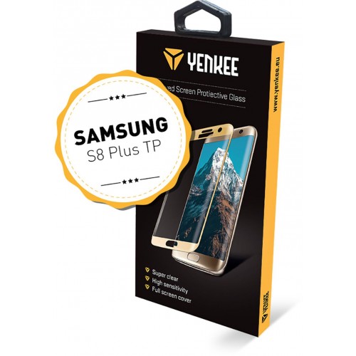 YENKEE YPG 3D04 3D ochranné sklo Galaxy S8+TP 30015578