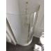 SAPHO RETRO 133901 keramická sprchová vanička, čtvrtkruh 90x90x20cm, R550