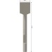 BOSCH Lopatkový sekáč PRO HEX 28-4C, 80 × 400 mm 1618661000
