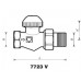 HERZ TS-90-V-Termostatický ventil přímý 3/4", M 28 x 1,5 červená krytka 1772369