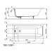 IDEAL Standard ACTIVE vana 160 x 70 cm k zabudování K182101