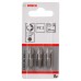 BOSCH Extra-Hart Šroubovací bit zvlášť tvrdý, PZ 2, 25 mm, 3ks 2607001558