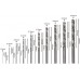 BOSCH Sada spirálových vrtáků do kovu HSS-G, Robust Line, 135° 1–10 mm, 10 kusů 2607010535