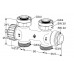 HEIMEIER radiátorový ventil Multilux 3/4", přímý, vnější, dvoutrubková s. 3852-02.000