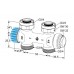 HEIMEIER radiátorový ventil Multilux 3/4", přímý, vnější, jednotrubková s. 3856-02.000