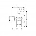 Hansgrohe AXOR UNO2 Dávkovač tekutého mýdla, chrom 41519000