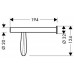 Hansgrohe AXOR MASSAUD Držák na toaletní papír, chrom 42236000