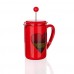 BANQUET Konvice na kávu Darby 800ml červená 49B040R
