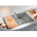 BLANCO Zia 45 S Silgranit PuraDur II dřez, káva 515070 + ZDARMA VILEDA MOP Easy Wring