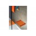 SAPHO Koh-i-noor 5368A LEO sprchové sedátko 40x31cm, oranžová