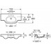 Roca Meridian umyvadlo 70 x 46 cm 7327240000