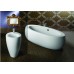 LAUFEN IL BAGNO ALESSI One umyvadlo 52x53 cm, bez otvoru pro baterii, LCC 8.1197.1.400.109.1