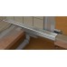 ALCAPLAST Flexible Low podlahový žlab 550 mm s okrajem pro perforovaný rošt APZ1104-550