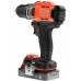Black & Decker BCD382D1XK Vrtací šroubovák (45Nm/18V/1x2,0Ah), kufr