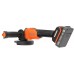 Black & Decker BCG6L8D2S Aku bezuhlíková úhlová bruska (18V/2x2,0Ah), 3x kotouč a taška