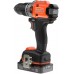 Black & Decker BLD683D2XK Aku bezuhlíková příklepová vrtačka (50Nm/18V/2x2,0Ah), kufr