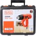 Black & Decker KX2001K Horkovzdušná pistole (2000W/50-450/90-600°C), kufr