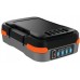 Black & Decker BDCB12B Akumulátor (12V/1,5Ah), USB kabel, ukazatel stavu nabití