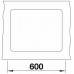 BLANCO SUBLINE 500 F InFino Silgranit černá bez táhla 525994