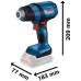 BOSCH GHG 18V-50 PROFESSIONAL Akumulátorová horkovzdušná pistole 06012A6500
