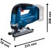 BOSCH GST 185-LI Akumulátorová kmitací pila, 2x 4,0 Ah, GAL 18V-40, kufr 06015B3024