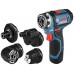 BOSCH GSR 12V-35 FC PROFESSIONAL Aku vrtací šroubovák, L-BOXX 102, 2× akumulátor 3,0 Ah, adaptér 06019H3000