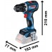 BOSCH GSR 18V-90 C Aku vrtací šroubovák, L-BOXX, GAL 18V-40, 2x Aku 5.0Ah 06019K60046