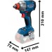 BOSCH GDX 18V-285 + GSB 185-LI + 2× 2,0 AH + GAL 18V-20 + pouzdro PROFESSIONAL 06019N2124