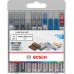 BOSCH Sada pilových plátků pro přímočaré pily Multi Material, 10 kusů 2607012073