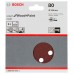 BOSCH Brusný papír C430, balení 5 ks 125 mm, 80 2608605642