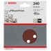 BOSCH Brusný papír C430, balení 5 ks 125 mm, 240 2608605645