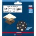 BOSCH 7dílná základní sada EXPERT M480 pro excentrické brusky 125 mm, 2x80 / 2x120 / 2x180 2608901202
