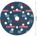 BOSCH Brusný kotouč EXPERT O780 s fólií, 125 mm, G80, 6ks 2608902400