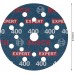 BOSCH Brusný kotouč EXPERT O780 s fólií, 125 mm, G400, 6ks 2608902406