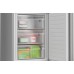 Serie 4 Volně stojící chladnička s mrazákem dole 203 x 60 cm kovový vzhled, KGN392LCF